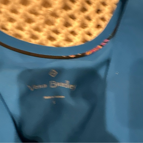 VERA BRADLEY WOMENS SCRUB T SHIRT SMALL BLUE - Picture 3 of 8